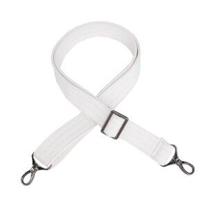 Brand New Lug White Adjustable Satin Luxe VL Bag Strap - 1.25"